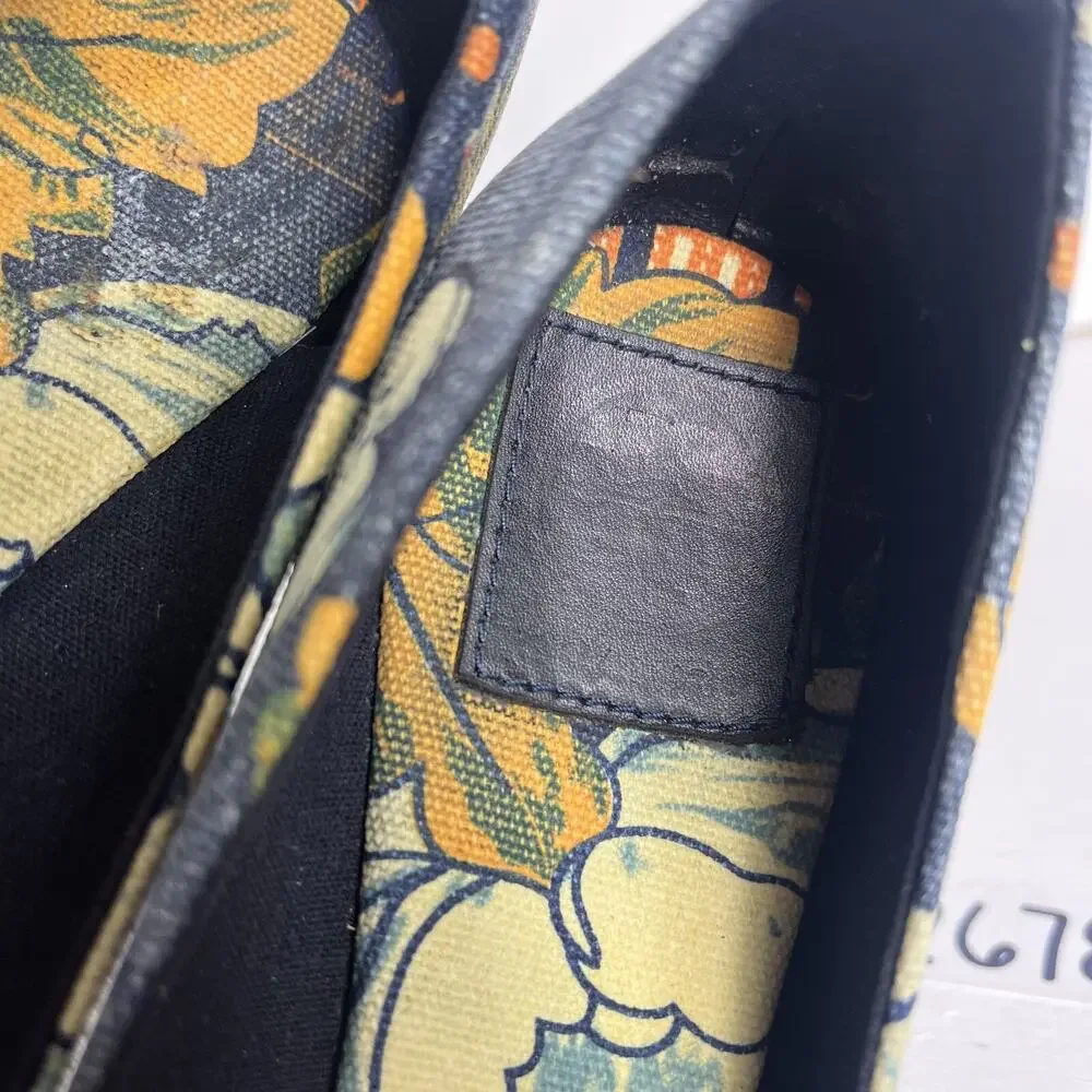 Tory Burch printed canvas